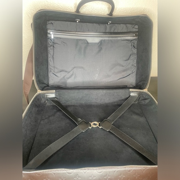 Louis Vuitton Ricky Monogram Glacé Deep Brown Carry-On - Picture 5 of 8